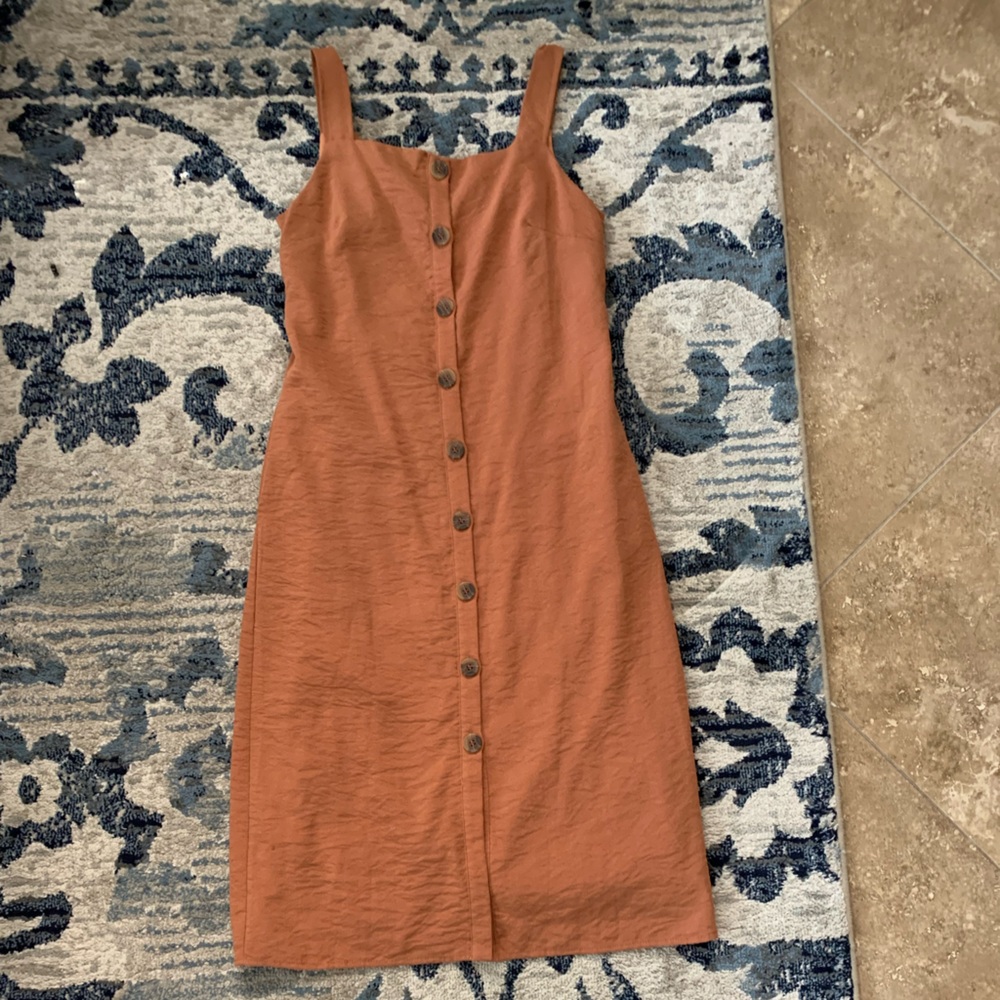Impressions Online Boutique button down midi dress. New and never worn.